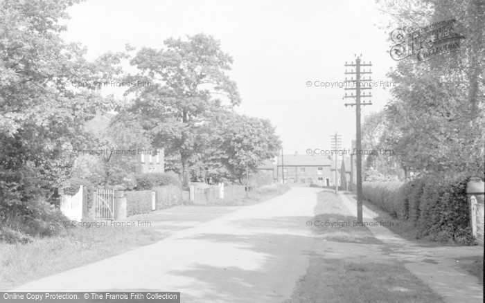 Photo of Misterton, Grove Wood Road c.1958