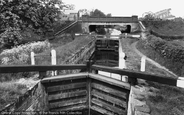 Photo of Misterton, The Locks And Bridge 1958