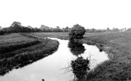 Misterton, view from the Bridge 1958