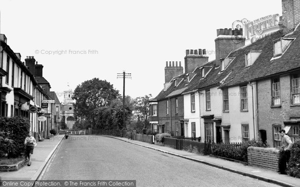 Photo of Mistley, High Street c.1955