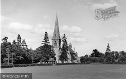 St Mary's New Church c.1955, Mistley