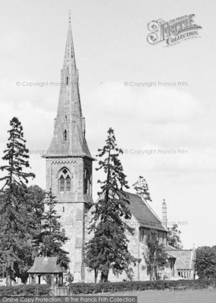 Photo of Mistley, St Mary's New Church c.1955