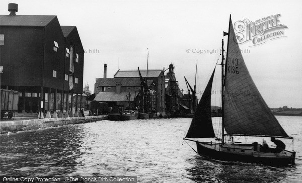 Photo of Mistley, The Quay c.1955