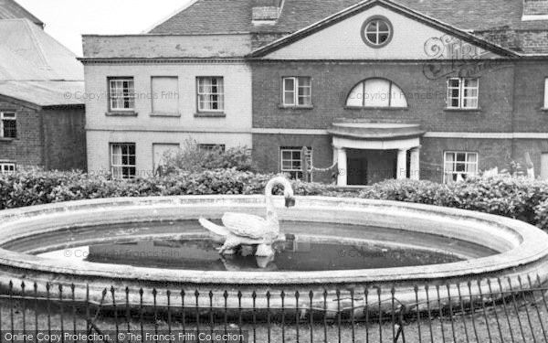 Photo of Mistley, The Swan Fountain c.1955
