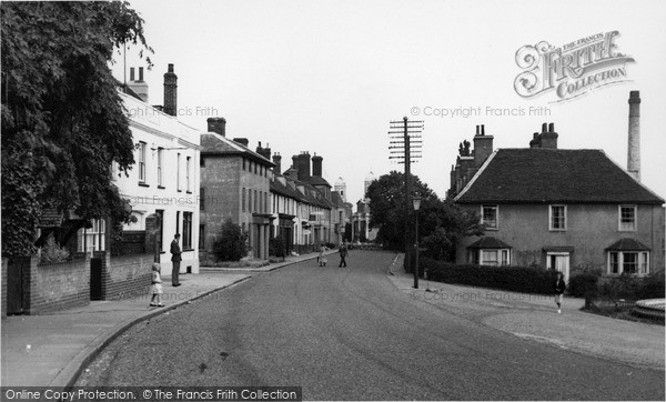 Photo of Mistley, The Village c.1955