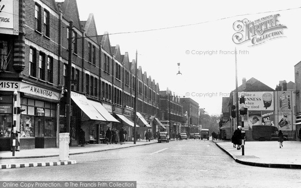 Photo of Mitcham, High Street c.1955 