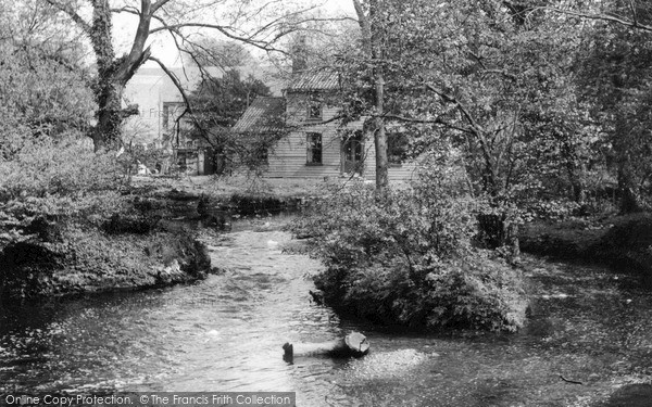 Photo of Mitcham, Mill Stream c.1955