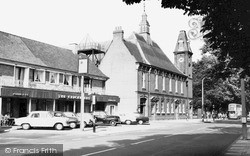 The Cricketers And Town Hall c.1960, Mitcham