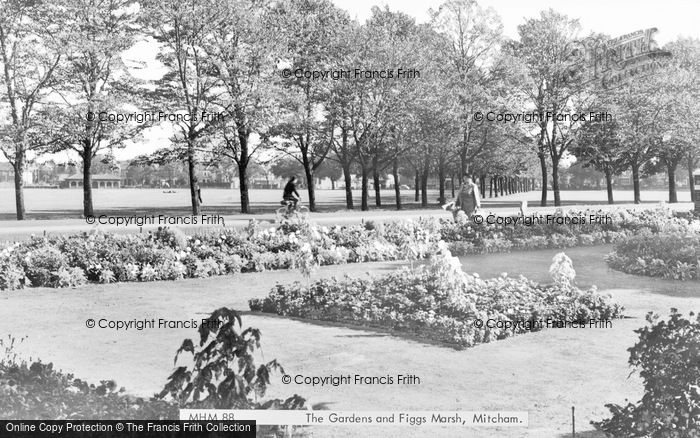 Photo of Mitcham, The Gardens And Figgs Marsh c.1960