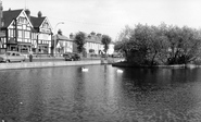The Pond And Three Kings c.1959, Mitcham