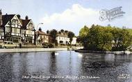 The Pond And Three Kings c.1959, Mitcham