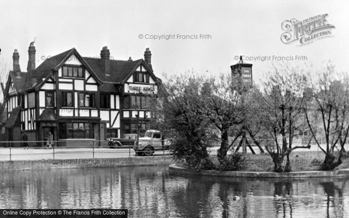 Photo of Mitcham, The Three Kings c.1955