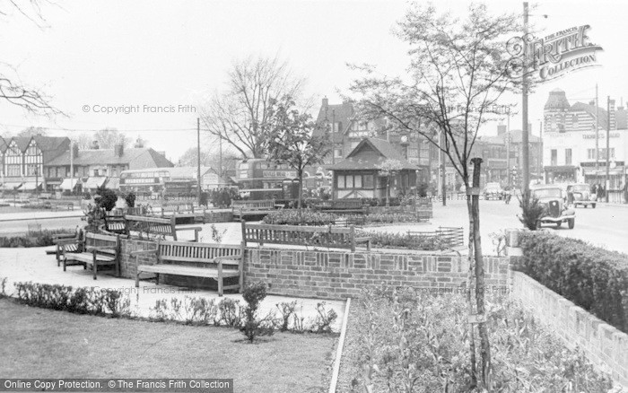 Photo of Mitcham, The Town Centre c.1955