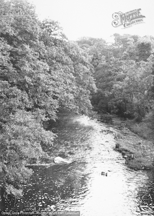 Photo of Mitford, The River c.1954