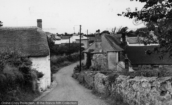 Photo of Mithian, The Village c.1950