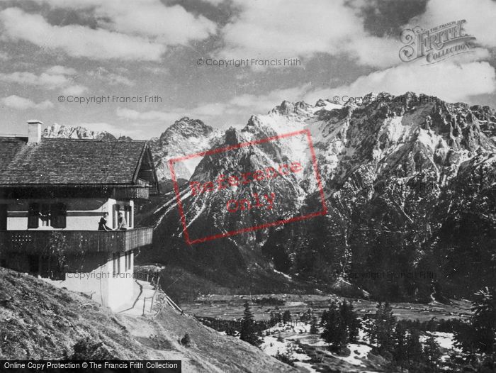 Photo of Mittenwald, Kranzberghaus, 1392m c.1930