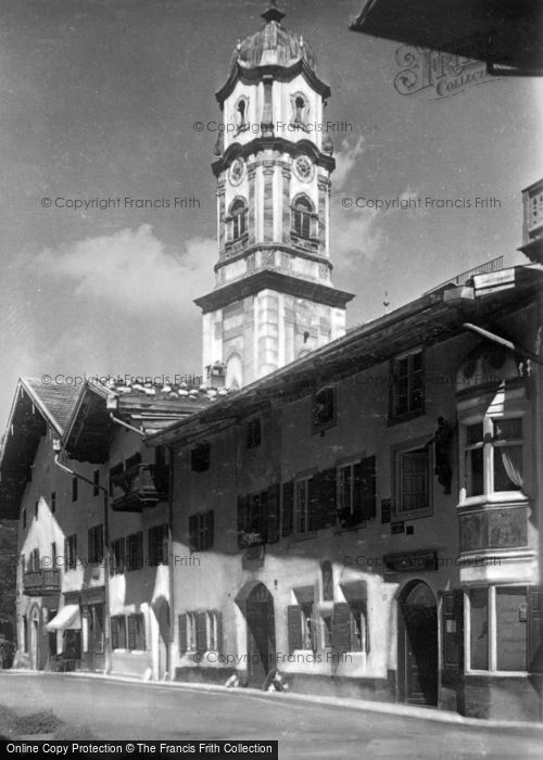 Photo of Mittenwald, The Church c.1930
