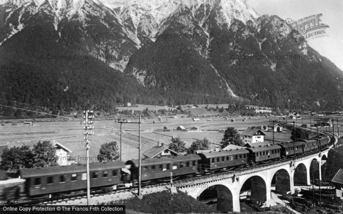 Photo of Mittenwald, The Railway c.1930