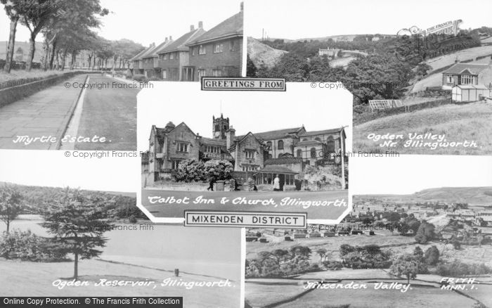 Photo of Mixenden, Composite c.1960