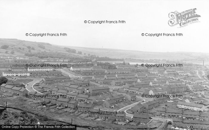 Photo of Mixenden, From Moor End Road c.1960