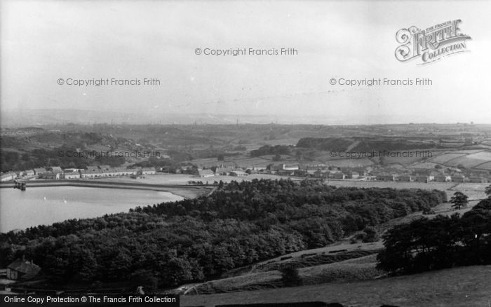 Photo of Mixenden, View From Hunter Hill c.1960