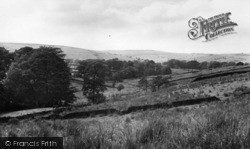 Wheatley Valley Towards Ogden c.1960, Mixenden