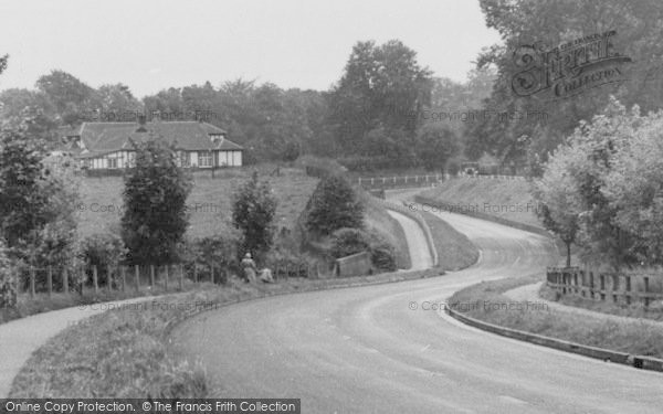 Photo of Mobberley, New Road And Victory Hall c.1955