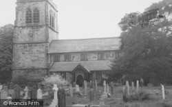 St Wilfrid's Church c.1960, Mobberley