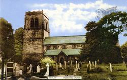 St Wilfrid's Church c.1960, Mobberley