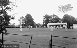 The Cricket Ground c.1955, Mobberley