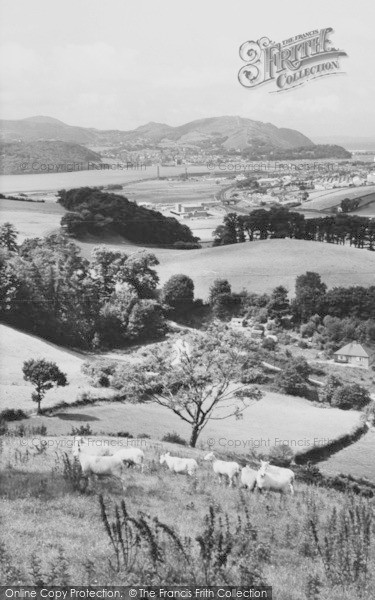 Photo of Mochdre, Conway From Dolwyd c.1955