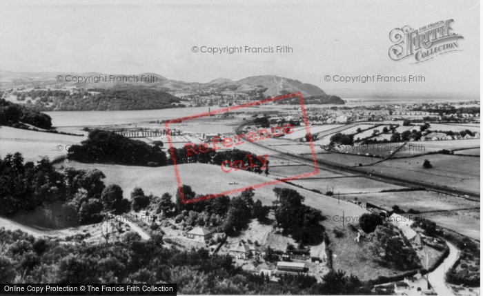 Photo of Mochdre, View Of Conwy From Dolwyd c.1955