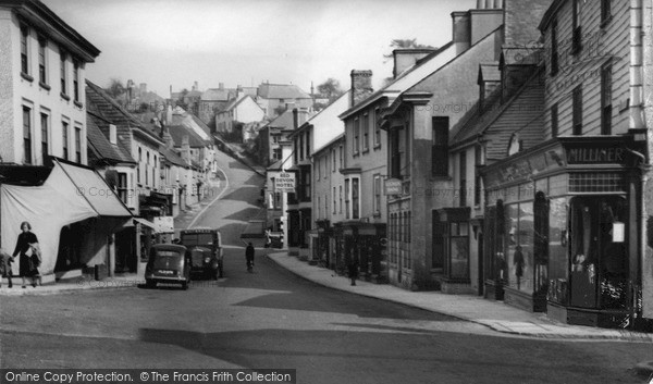 Photo of Modbury, Broad Street c.1950