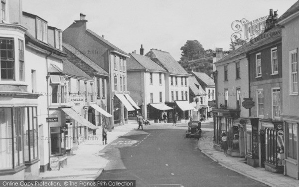Photo of Modbury, Church Street c.1950