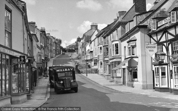 Photo of Modbury, Church Street c.1955