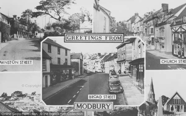 Photo of Modbury, Composite c.1960