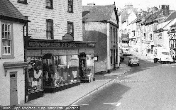 Photo of Modbury, Post Office And C H Cawsey's c.1960