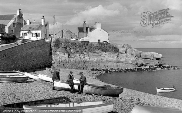 Photo of Moelfre, Beach c.1960