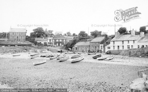 Photo of Moelfre, c.1955