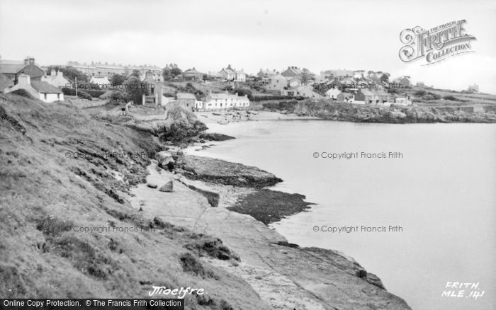 Photo of Moelfre, c.1955