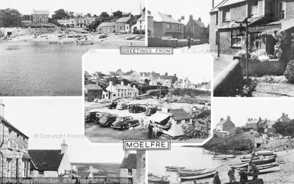 Photo of Moelfre, Composite c.1955