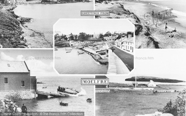 Photo of Moelfre, Composite c.1955