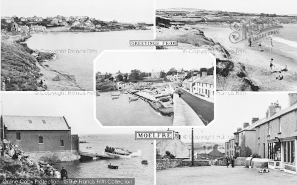 Photo of Moelfre, Composite c.1960