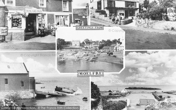 Photo of Moelfre, Composite c.1960