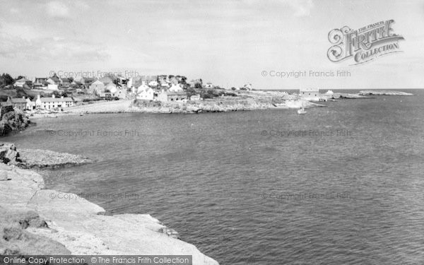 Photo of Moelfre, From Cliff Path c.1960