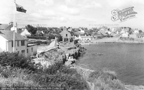 Photo of Moelfre, From The Cliff Path c.1965
