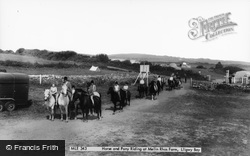 Horse And Pony Riding At Melin Rhos Farm c.1965, Moelfre
