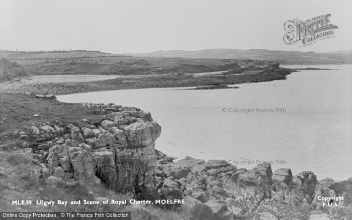 Photo of Moelfre, Lligwy Bay And Scene Of Royal Charter c.1936
