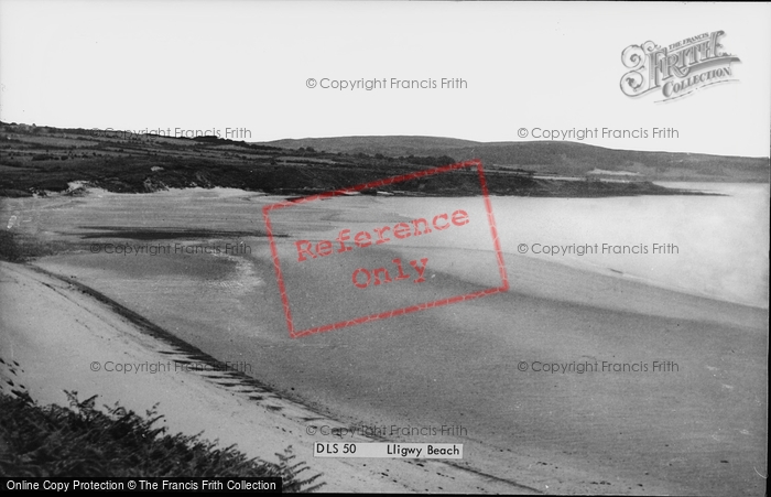 Photo of Moelfre, Lligwy Beach c.1950