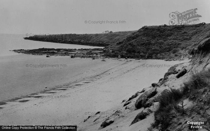 Photo of Moelfre, Lligwy Beach c.1955